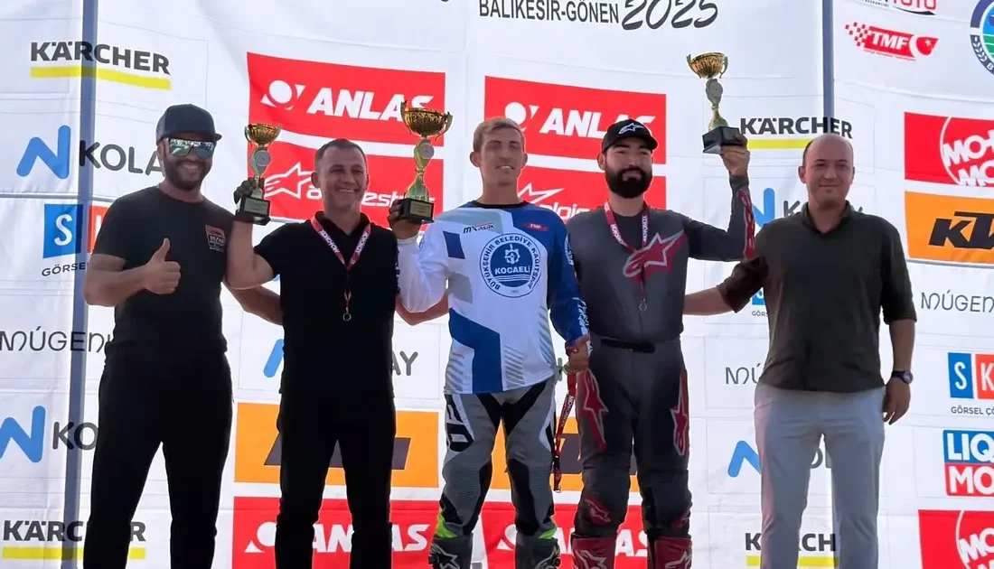 Balıkesir'de Motokros heyecanı sona erdi! Şampiyonada kazananları ve tüm detayları