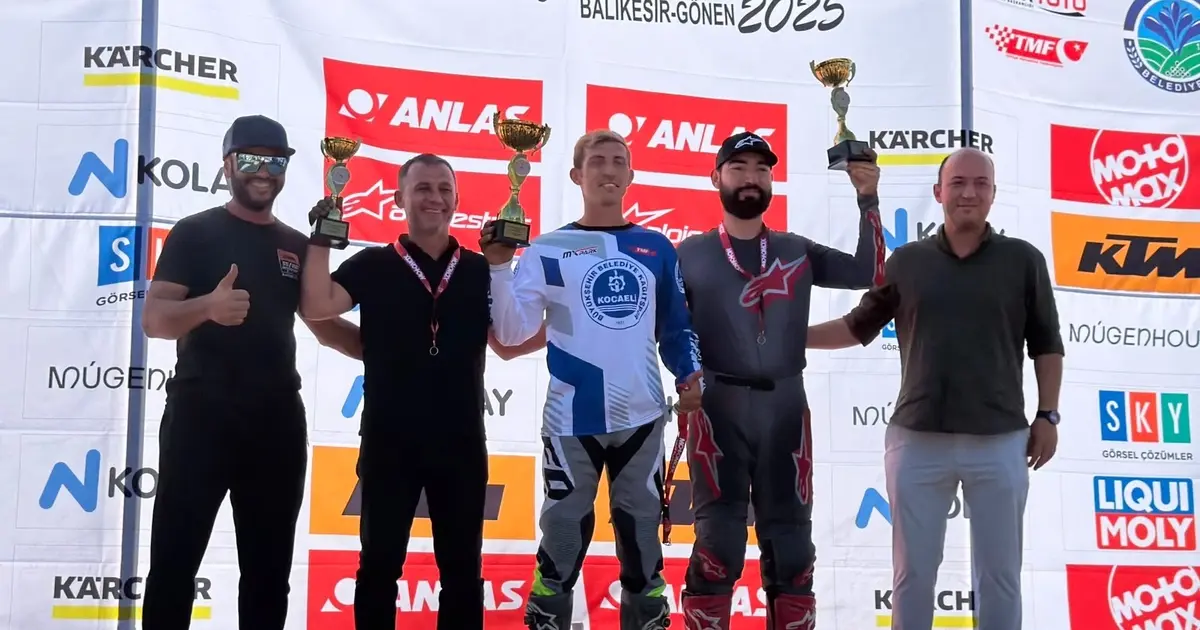 Balıkesir'de Motokros heyecanı sona erdi! Şampiyonada kazananları ve tüm detayları