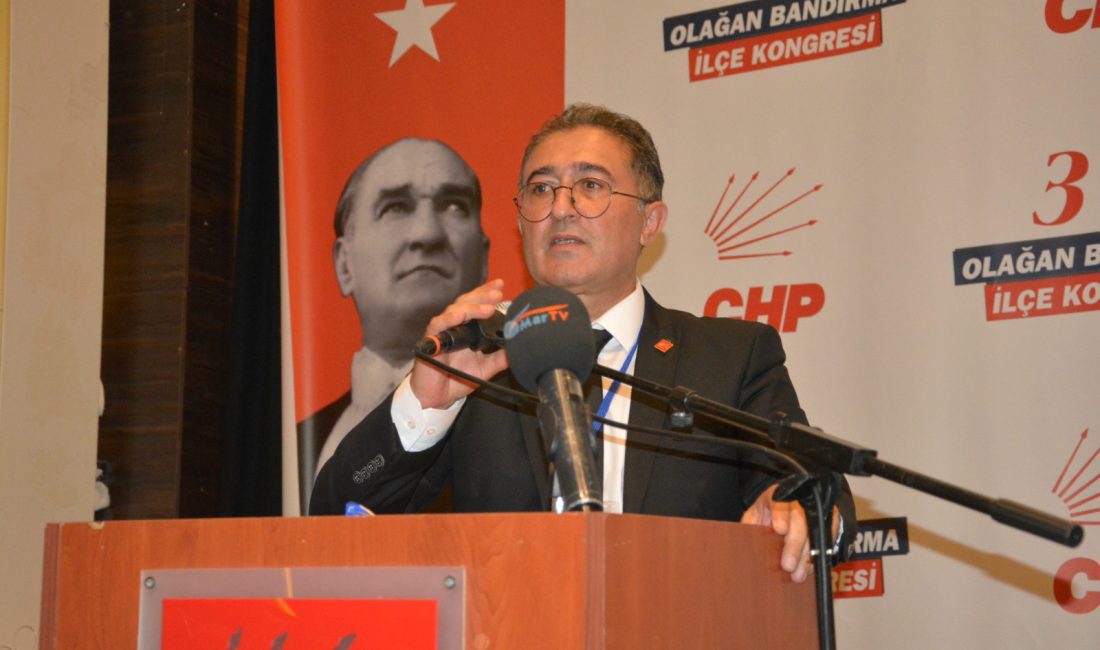 CHP Bandırma İlçe Başkanı Mehmet Atak, partisinden istifa etti. Yeni