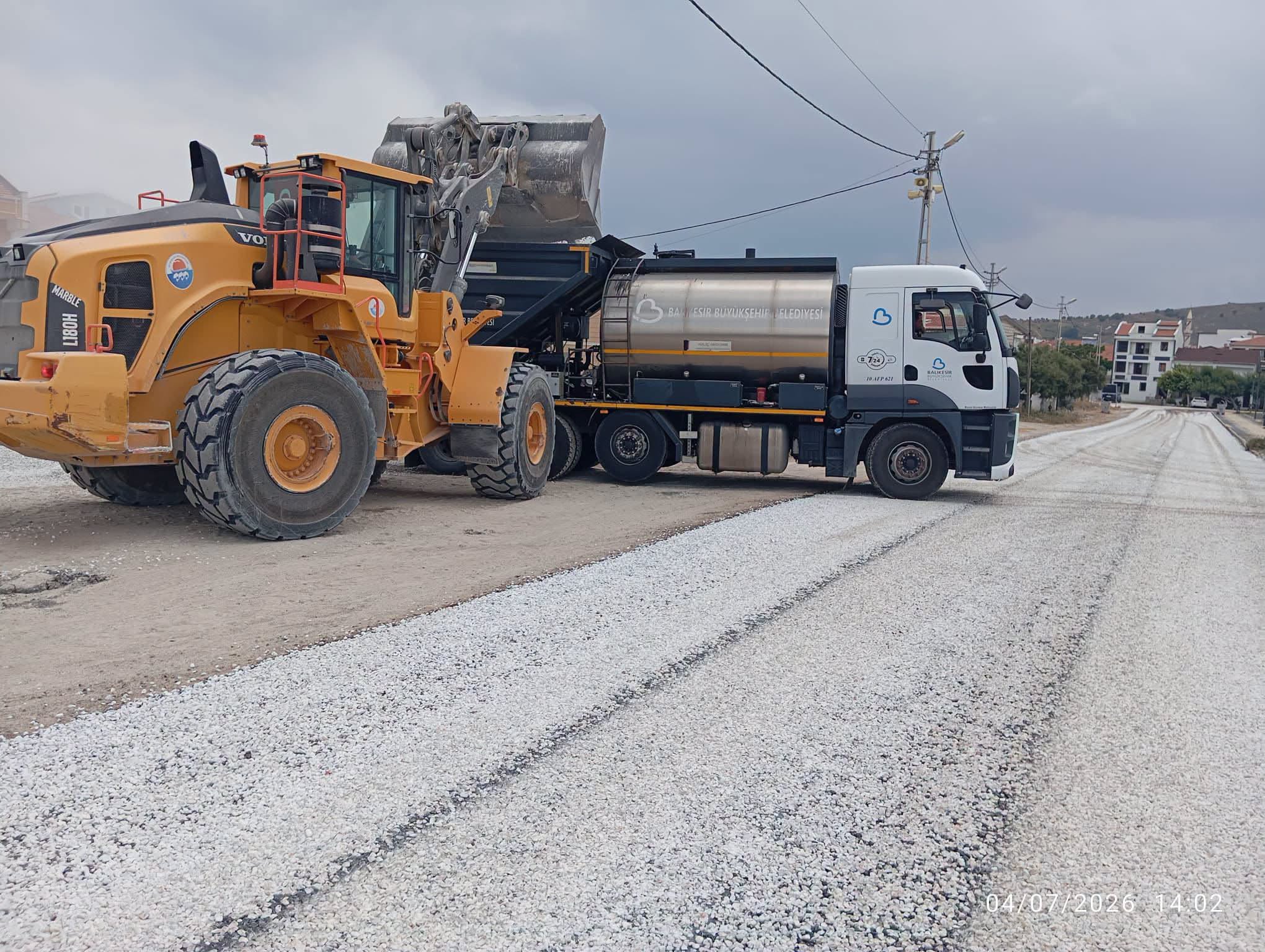 Avşa Adası’nda yaz sezonunda yoğun kullanılan Yiğitler Altınkum yolu ile