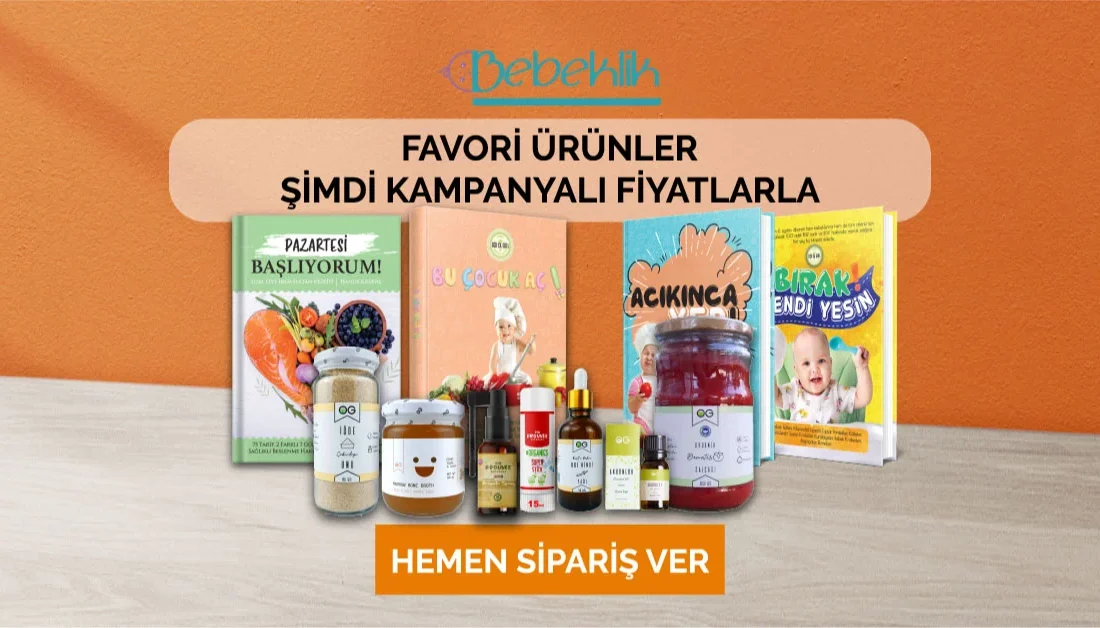 Bebeğinizin altıncı ayını doldurmasıyla birlikte ek gıda süreci başlar ve