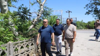 Gönen Köprüsü çevresi peyzaj ve çevre düzenlemesi başlıyor! Başkan Palaz