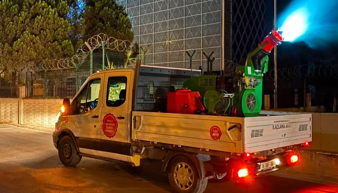 Bandırma, Erdek, Gönen ve çevresinde haşere mücadelesi hızlandı! Balıkesir BŞB,