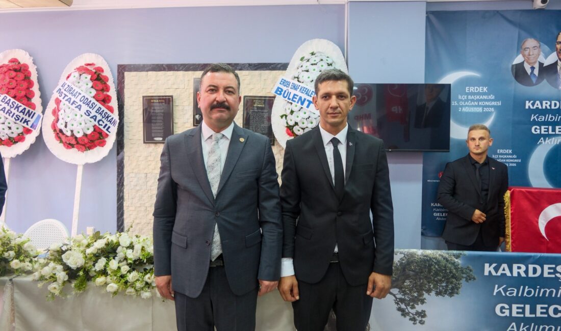 MHP Erdek İlçe Başkanı Özhan Erden oldu! Yeni dönemin ilk