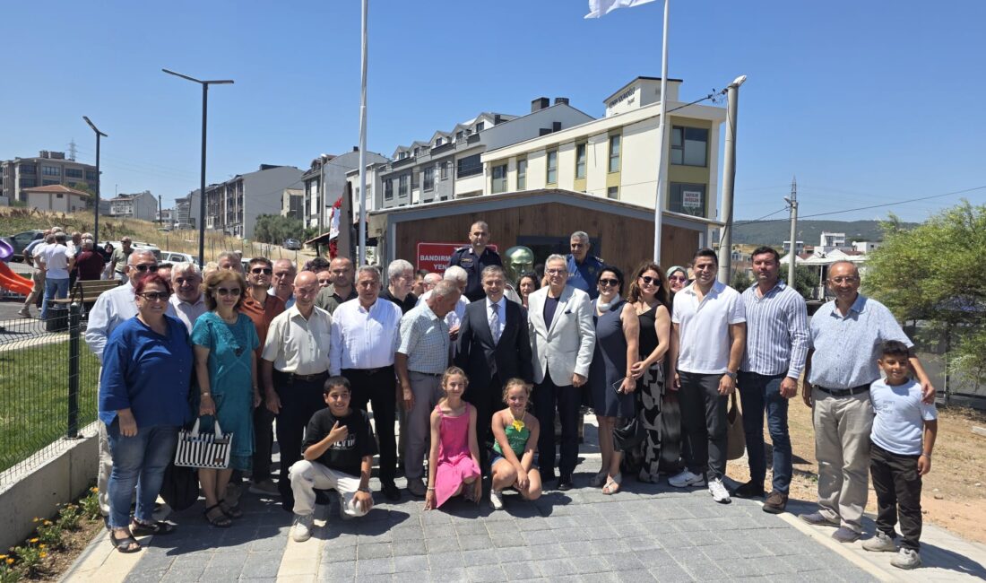 Bandırma Yeni Mahalle Muhtarlığı yeni hizmet binasında! Daha iyi hizmet