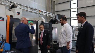 Marmara Teknoloji ve Makine OSB'de ilk üretim başladı! Müteşebbis Heyet,