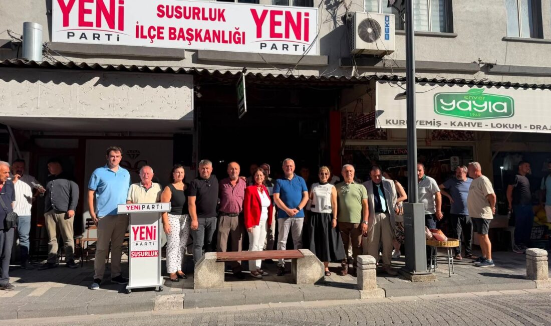 Susurluk'ta YENİ Parti'nin yeni binası açıldı, güçlendi! Belediye Başkanı Hakan