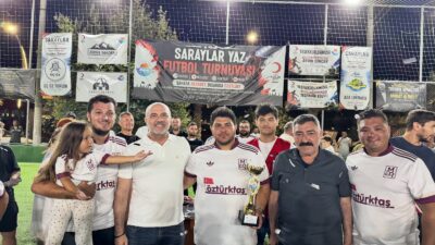 Saraylar Yaz Futbol Turnuvası'nda EMR Madencilik Spor zafere ulaştı! Başkan