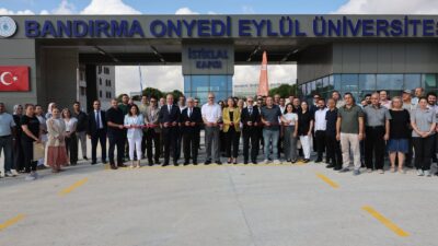 BANÜ Merkez Yerleşke'ye yeni kampüs girişi açıldı! 17 Eylül Kapısı'ndaki