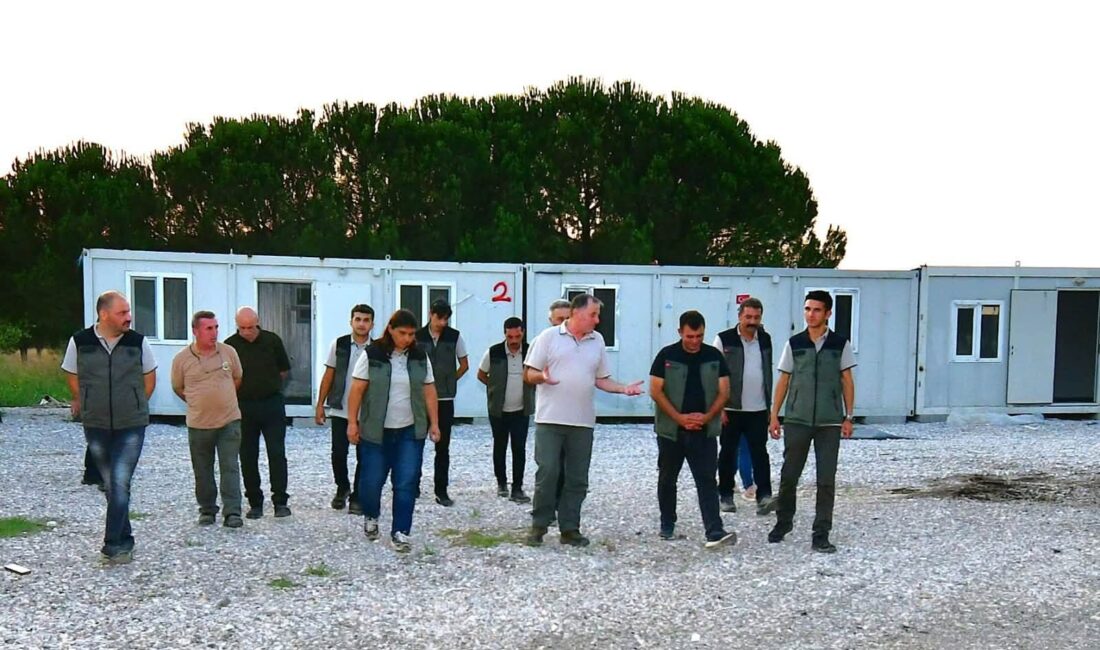 Balıkesir Orman Bölge Müdürü Musa Şen, Bandırma'da orman yolu, depo