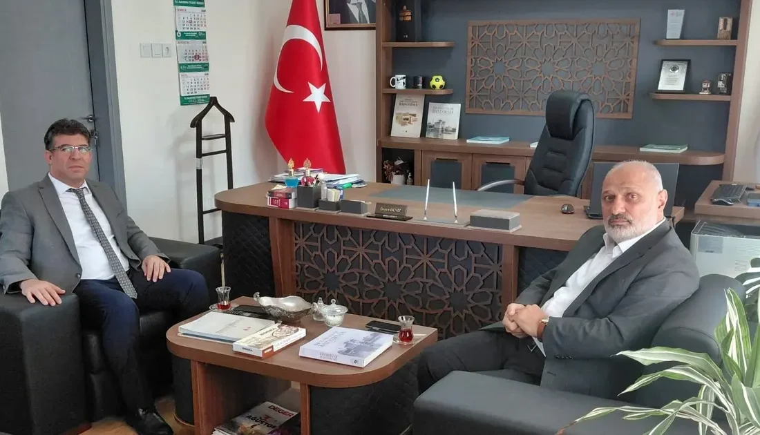 Bandırma Müftüsü Dr. Yunus Acar ve Denetimli Serbestlik Müdürü Özcan