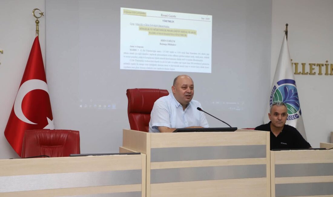 Gönen'de imar ve şehircilik toplantısı: Başkan Palaz, mimar, mühendis ve