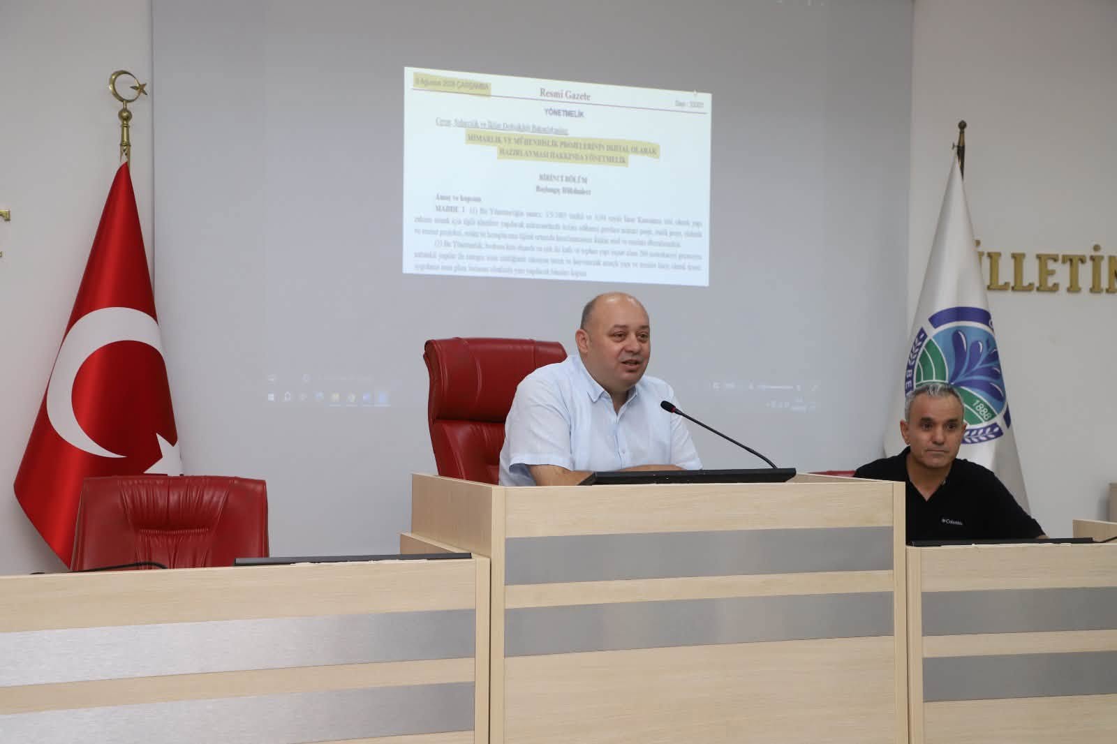 Gönen'de imar ve şehircilik toplantısı: Başkan Palaz, mimar, mühendis ve