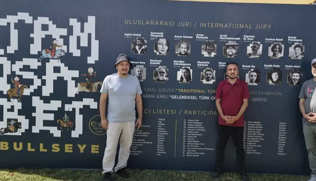 Ahlat uluslararası sergisinde Bandırma Onyedi Eylül Üni. öğretim elemanları organizasyon