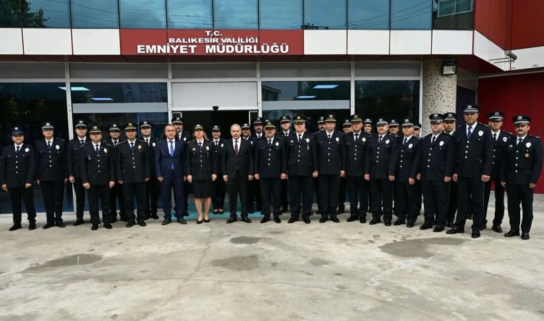 Balıkesir İl Emniyet Müdürlüğü'nün yeni lideri Serkan Karaman göreve başladı.