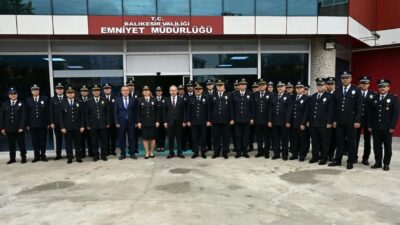 Balıkesir İl Emniyet Müdürlüğü'nün yeni lideri Serkan Karaman göreve başladı.