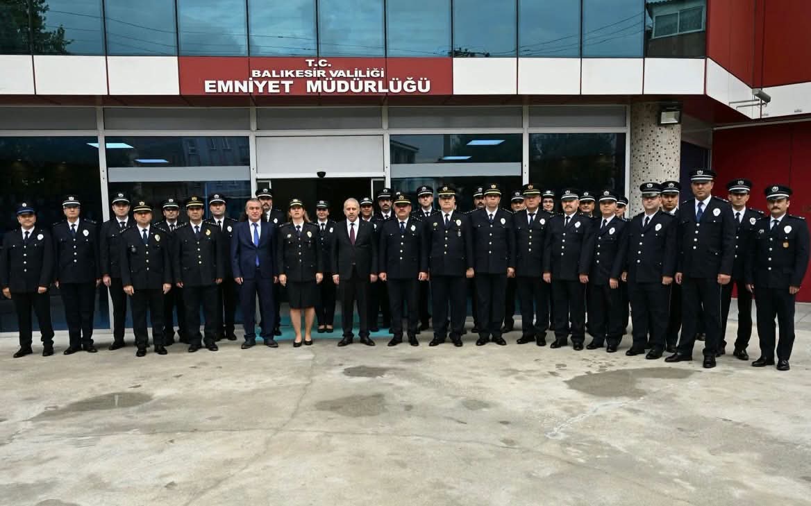 Balıkesir İl Emniyet Müdürlüğü'nün yeni lideri Serkan Karaman göreve başladı.