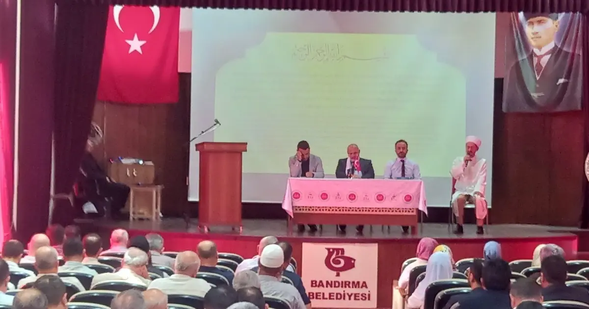 Bandırma İlçe Müftülüğü Eylül ayı Aylık Mutat Personel Toplantısı Dr.