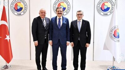 Bandırma Ticaret Odası Yönetim Kurulu, TOBB Başkanı Rifat Hisarcıklıoğlu ile