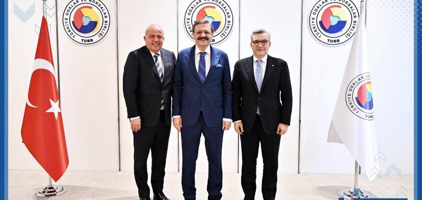 Bandırma Ticaret Odası Yönetim Kurulu, TOBB Başkanı Rifat Hisarcıklıoğlu ile
