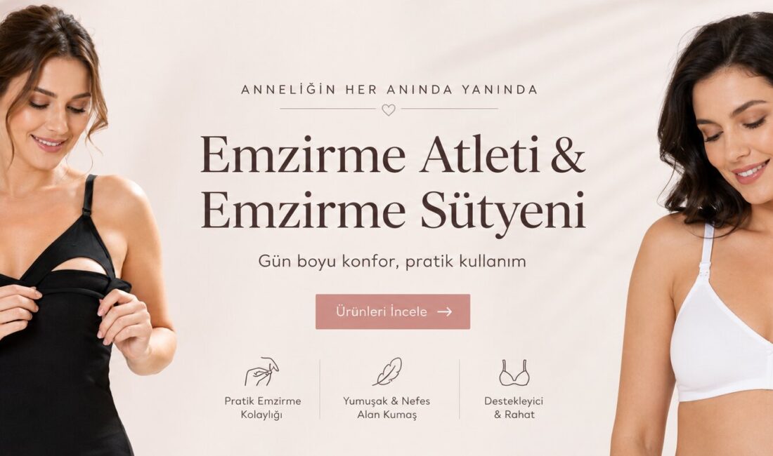 Emzirme atleti nedir? Emzirme erişimi sağlayan açılır kup, klips veya