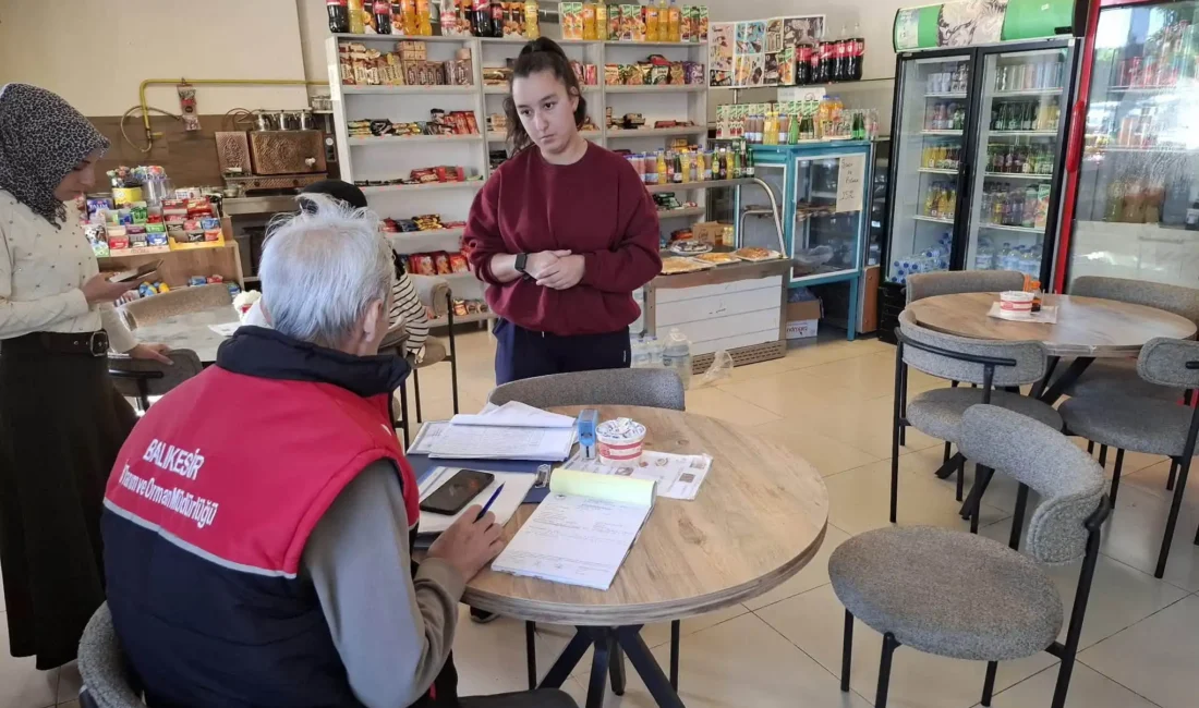 Balıkesir'deki kamu, özel ve üniversite hastanelerinin kantin ve yemekhaneleri gıda
