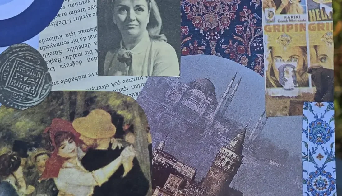 Gülümser Eroğlu ile kolaj atölyesi Bandırma'da! Sanat Sokağı'nda yaratıcılığınızı keşfedin.