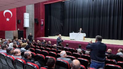 Barış Manço Kültür Merkezi'ndeki önemli toplantıda Belediye Başkanı, kurum yöneticileri