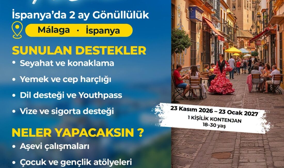 Bandırma Belediyesi & Yeşil Bursam Derneği iş birliğiyle 18-30 yaş