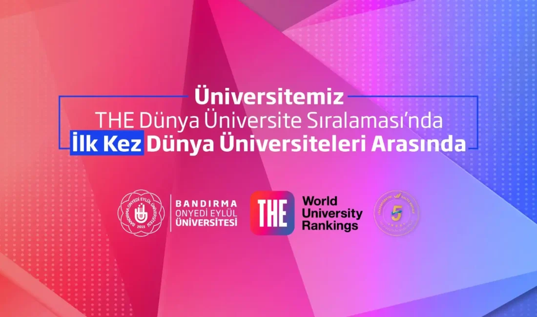 BANÜ, THE 2027 Dünya Üniversite Sıralaması'nda yerini aldı! Başarımızı keşfedin