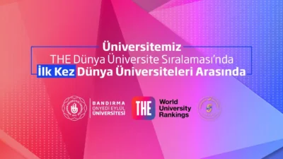 BANÜ, THE 2027 Dünya Üniversite Sıralaması'nda yerini aldı! Başarımızı keşfedin