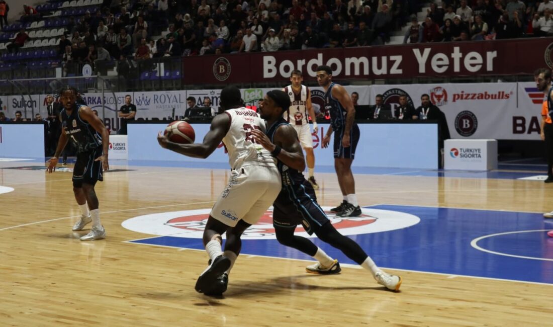 Bordo Bandırma Basketbol, Türkiye Sigorta Basketbol Süper Ligi'ndeki ilk galibiyetini