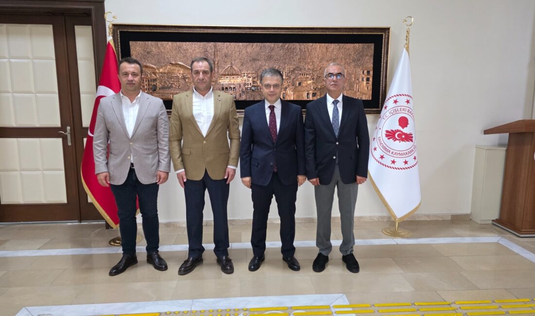 Bandırma Kaymakamı'nı ziyaret eden Edincik Kooperatifi, yeni projelerini sundu. Detaylar
