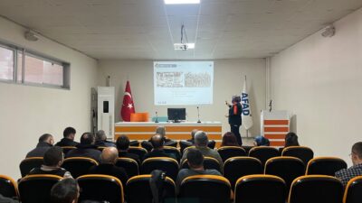 AFAD Balıkesir, Eti Maden personeline KBRN ve Afet Farkındalık Eğitimi