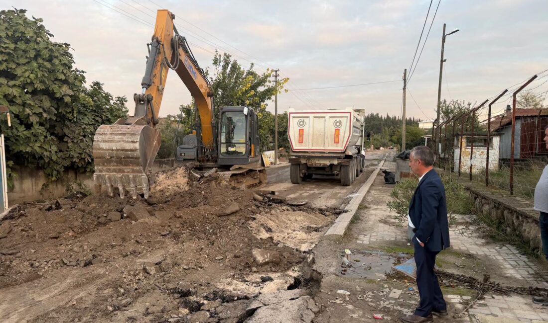 Manyas’ta yol altyapısı ve asfalt çalışmaları devam ediyor Manyas Belediyesi, Yeni Mahalle ve Boğazpınar Yolu dahil ilçe genelinde