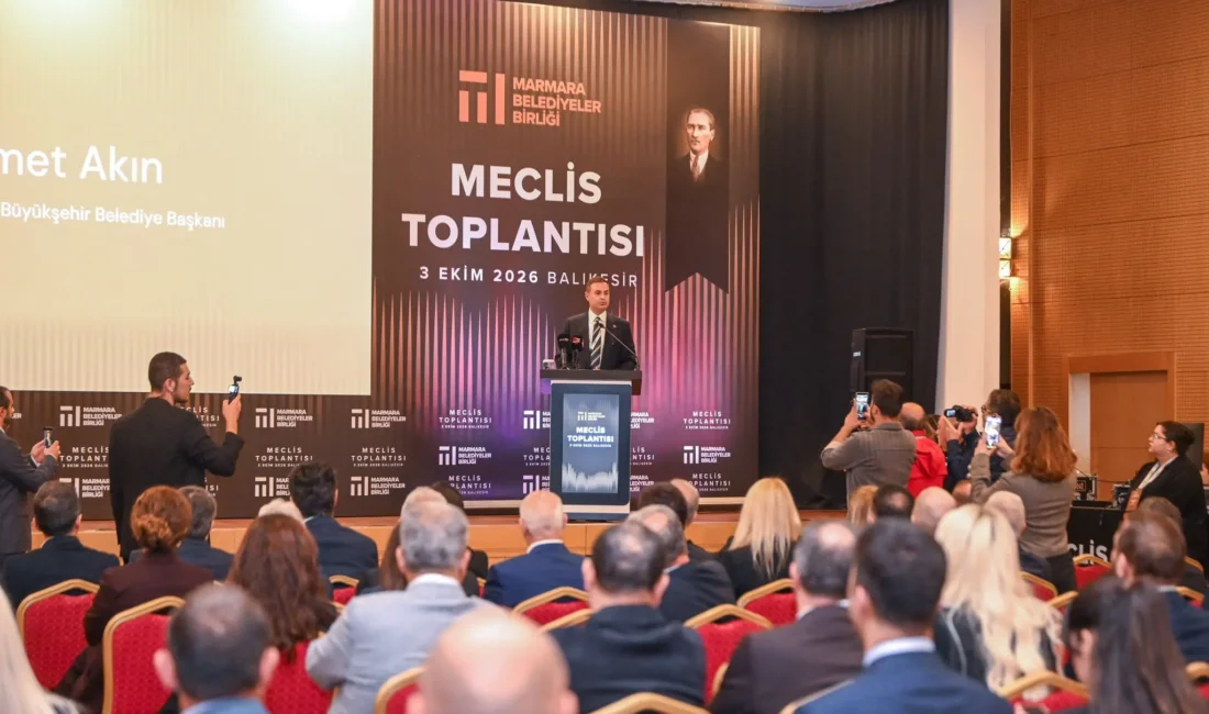 Marmara Belediyeler Birliği Balıkesir toplantısında Ahmet Akın, iklim değişikliğiyle mücadelede