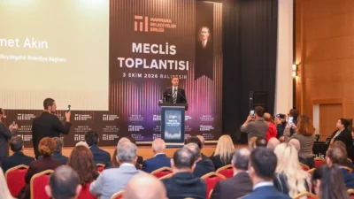 Marmara Belediyeler Birliği Balıkesir toplantısında Ahmet Akın, iklim değişikliğiyle mücadelede