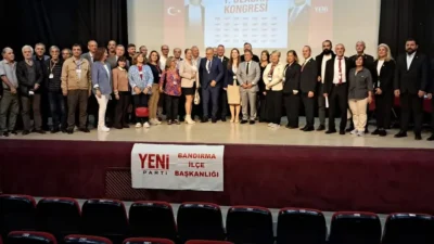 Yeni Parti Bandırma İlçe Teşkilatı 1. Olağan Genel Kurulu'nda yeni